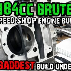184cc Brute Force Power Racing Engine (short case)
